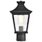 Nuvo Jasper Outdoor Post Lantern 1 Light Matte Black Finish 60/5745 - alternate 3